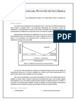 Práctica 5 - Determinación Del Punto Eutéctico Simple