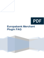 Europabank Merchant Plugin FAQ