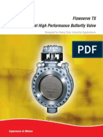 TRIPLE OFFSET BUTTERFLY VALVE TX Literature PDF