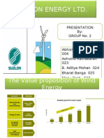 Marketing Mix - Suzlon