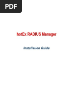 HotEx RADIUS Manager Installation Guide