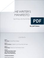 The Writers Manifesto