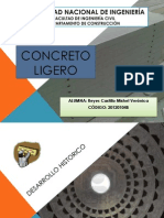 Concreto Ligero