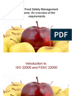 Introduction To ISO 22000 and FSSC 22000