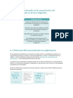 De La Evidencia Basada en La Experiencia A La Evidencia Basada en La Investigación