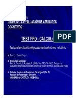 Test Pro Calculo PDF