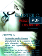 Personality Disorders Cluster C