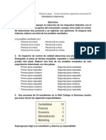 Ejercicios Estadistica