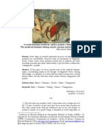 A Escrita Feminina Medieval: Mística, Paixão e Transgressão The Medieval Feminine Writing: Mystic, Passion and Transgression