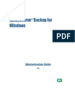 CA ARCserve Backup For Windows