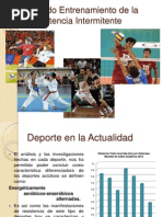 Entrenamiento Intermitente Deportes Colectivos