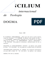 Concilium 001 Ene 1965 (Dogma)