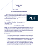 Rules On Provisional Orders PDF