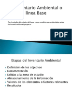 Clase #6 El Inventario Ambiental y Prediccion de Impactos