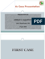 Endodontic Case Presentation: Ahmad S. Alqahtani