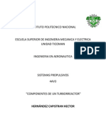 Componentes de Un Turborreactor