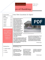 Bank Newsletter