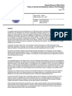 Policy Drug & Alcohol PDF