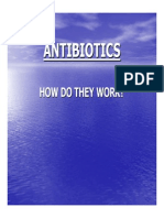 Antibiotics - Method of Action PDF