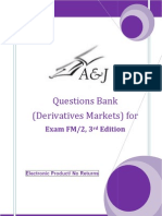 A&J Questions Bank (Derivatives Markets) For SOA Exam FM/ CAS Exam 2