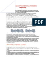 Algebra Lineal Aplicanda en La Ingenieria Industrial