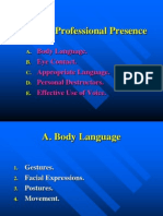 Building Professional Presence