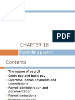 Chapter 18 - Recording Payroll Transactions