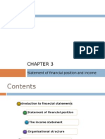 Chapter 3 - Statement of Financial Position and Income Statement