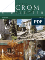 ICCROM - Newsletter 32 - ICCROM PDF