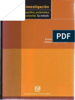 1la Investigación en Los Archivos. Registro y Utilización de Los Manuscritos. Observaciones Generales