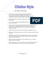 Apa Citation Style PDF