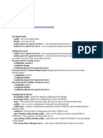 CLI Commands CCNA2