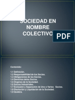 Sociedad en Nombre Colectivo