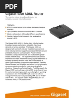 Gigaset 4300 ADSL Router