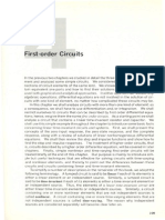 First-Order Circuits: An Independent Source. Thus, The Elements of A