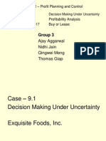 Case 9-1 and 9-2 and Reading Buy or Lease