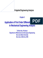 Applications of First Order DEs-1 PDF