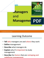 Topic 1 Manager MGMT