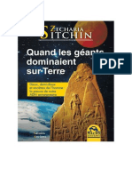 Quand Les Géants Dominaient Sur Terre - Zecharia Sitchin PDF