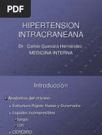 Hipertension Intracraneana. Dr. Guevara2