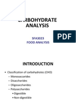 Carbohydrate Analysis1