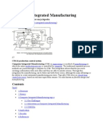 Computer Integrated Manufacturing