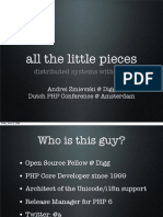 All The Little Pieces Distributed Systems With PHP