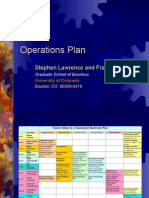 Operations Plan: Stephen Lawrence and Frank Moyes