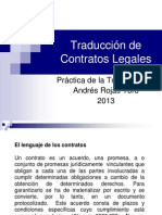 Traduccion de Contratos Legales