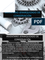 Inventario Jerarquizado de Conservación