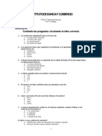 Examen Pregutas para Validar El Curso de Oficial Plomero