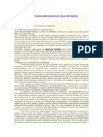 Modelo Demanda Indemnización Por Abuso Del Derecho