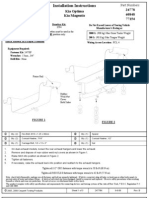 Installation Instructions: Kia Optima Kia Magentis 60848 24778 77154