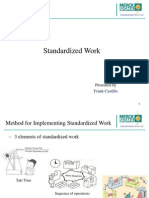 Standardized Work and Problem Solving